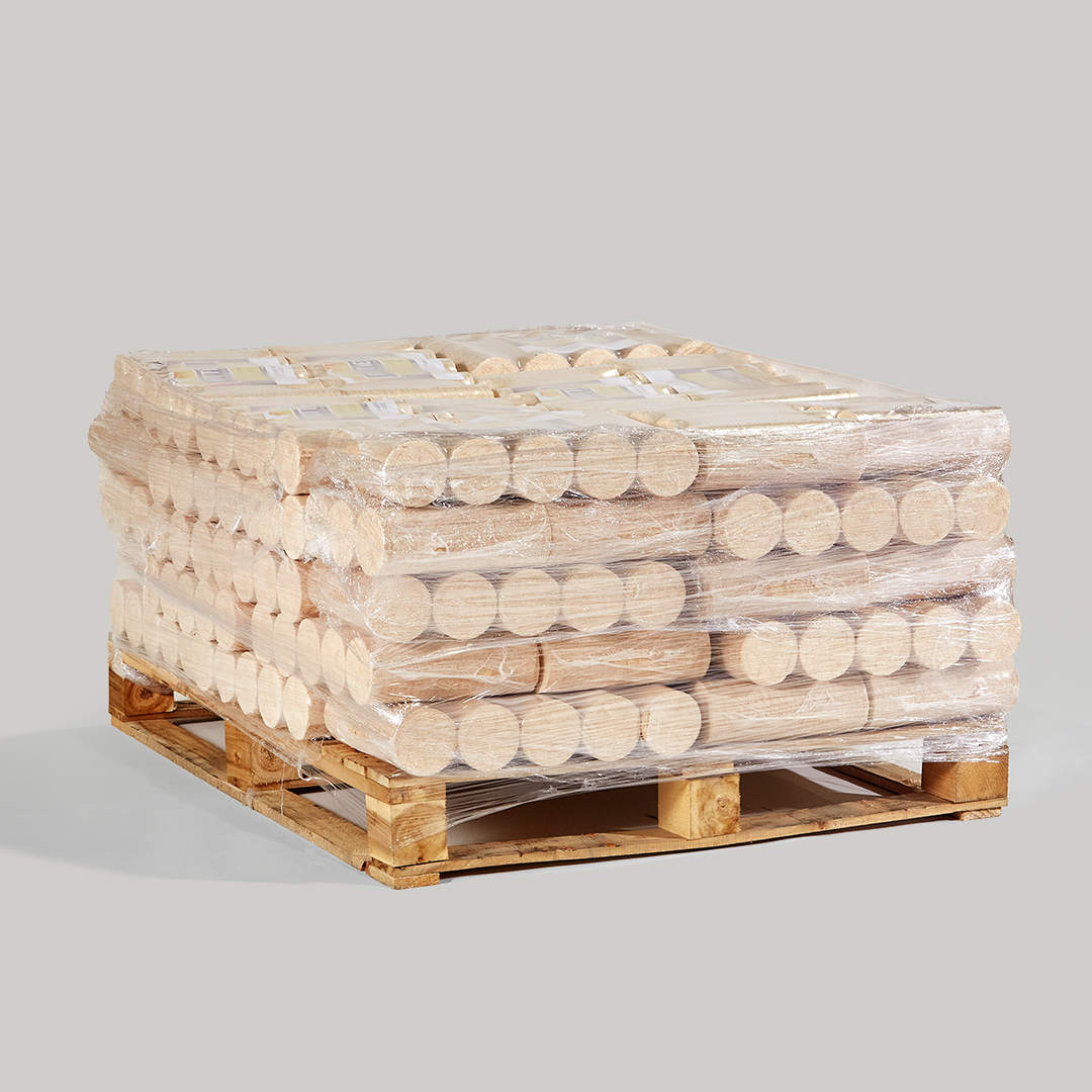 Hotties XL Heat Logs Half Pallet (50 packs of 5)