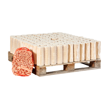 Hotties XL Quarter Pallet bundle with 2 Kindling bags.